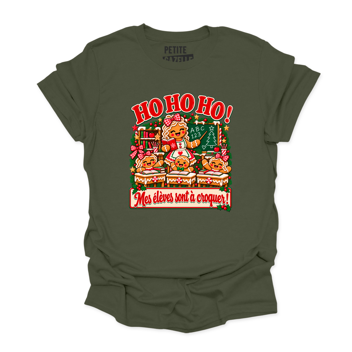 T-SHIRT COL ROND | Ho Ho Ho Prof