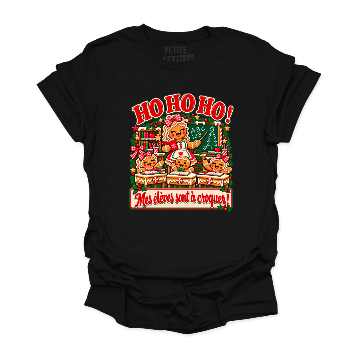 T-SHIRT COL ROND | Ho Ho Ho Prof