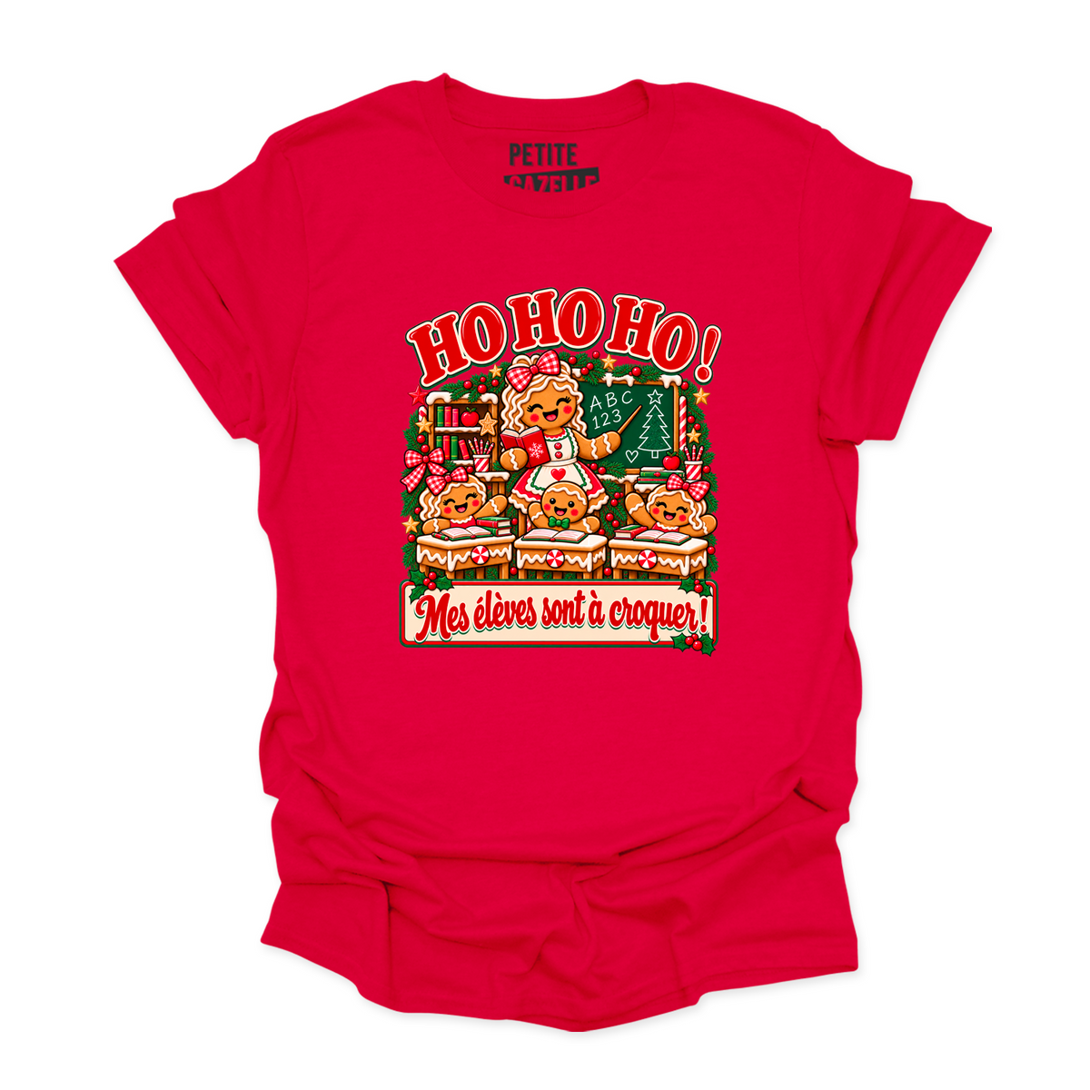 T-SHIRT COL ROND | Ho Ho Ho Prof