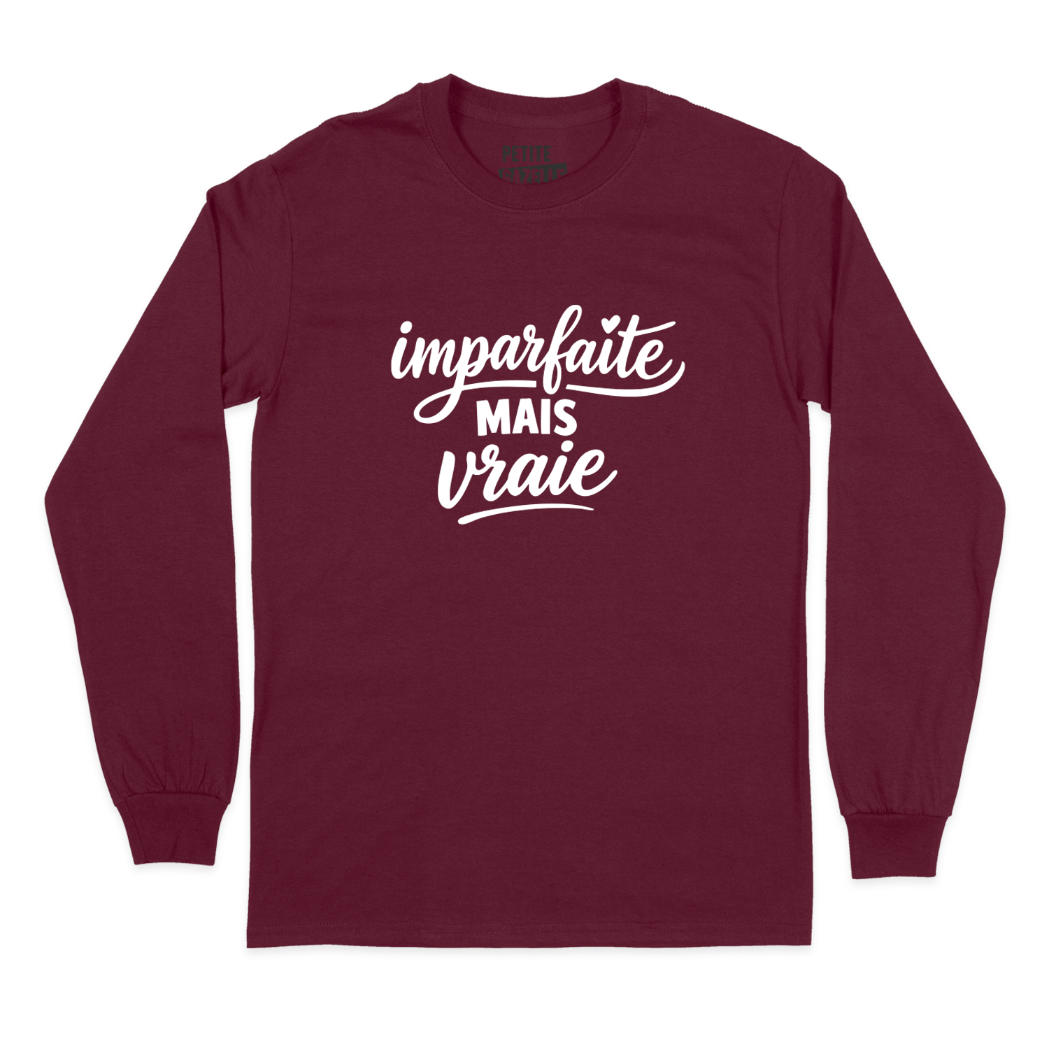 T-SHIRT À MANCHES LONGUES | Imparfaite mais vraie