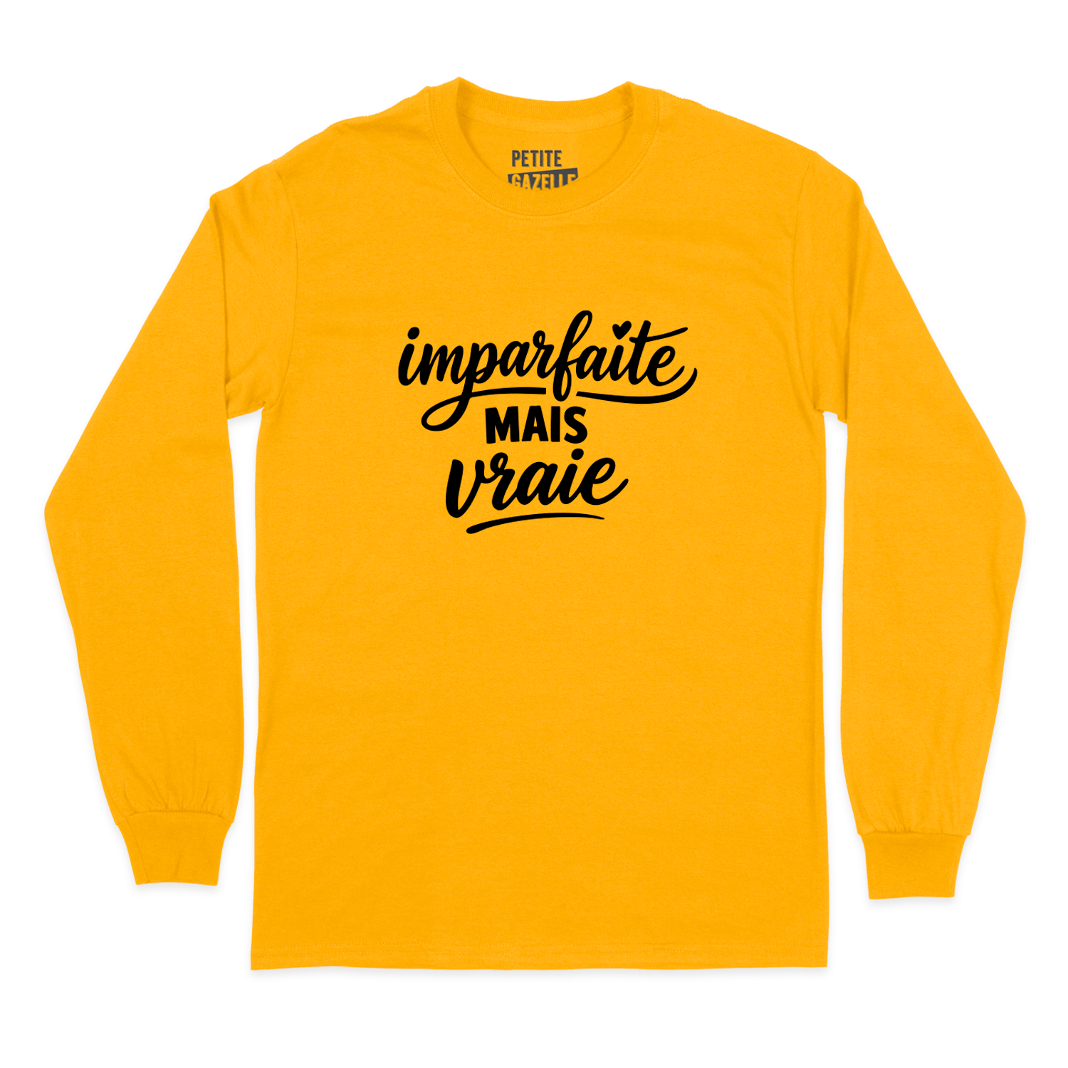 T-SHIRT À MANCHES LONGUES | Imparfaite mais vraie