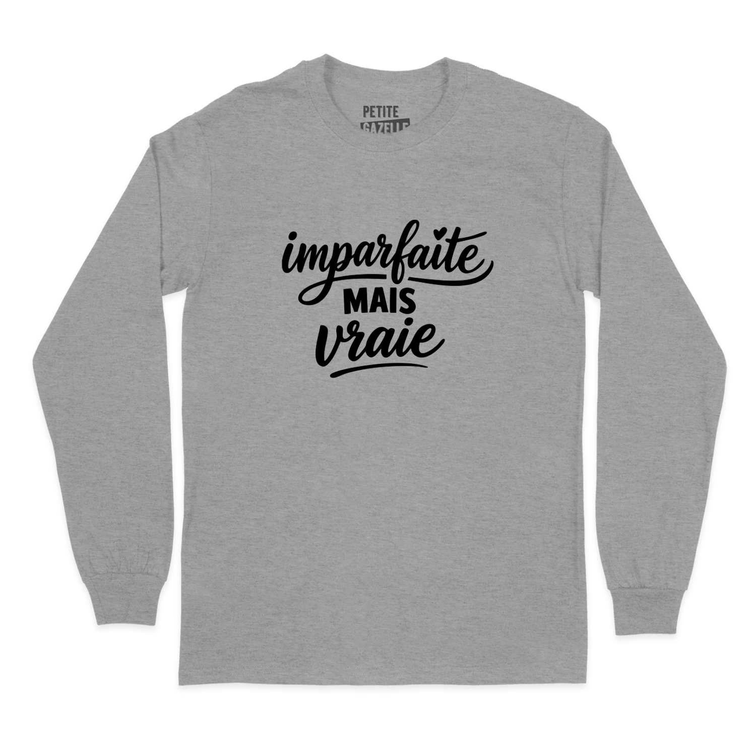 T-SHIRT À MANCHES LONGUES | Imparfaite mais vraie