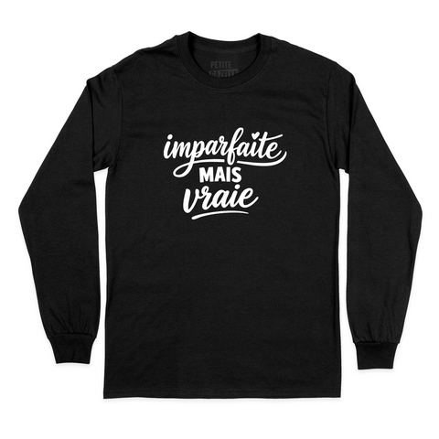 T-SHIRT À MANCHES LONGUES | Imparfaite mais vraie