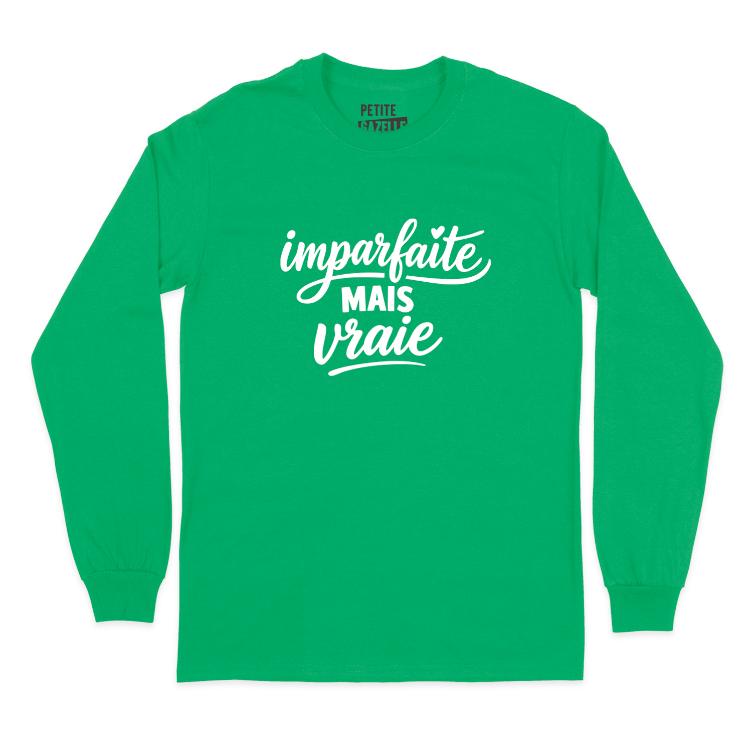 T-SHIRT À MANCHES LONGUES | Imparfaite mais vraie