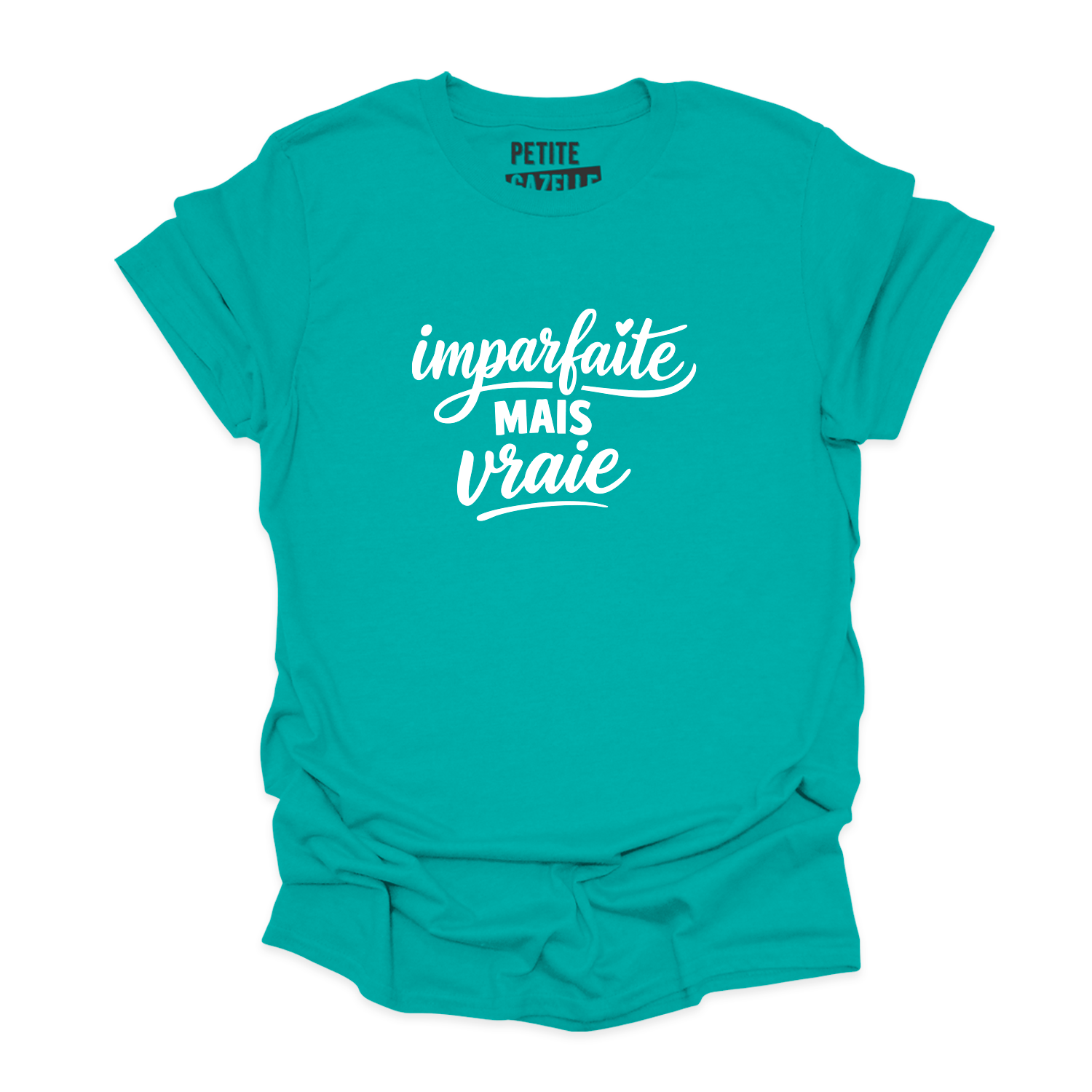 T-SHIRT COL ROND | Imparfaite mais vraie