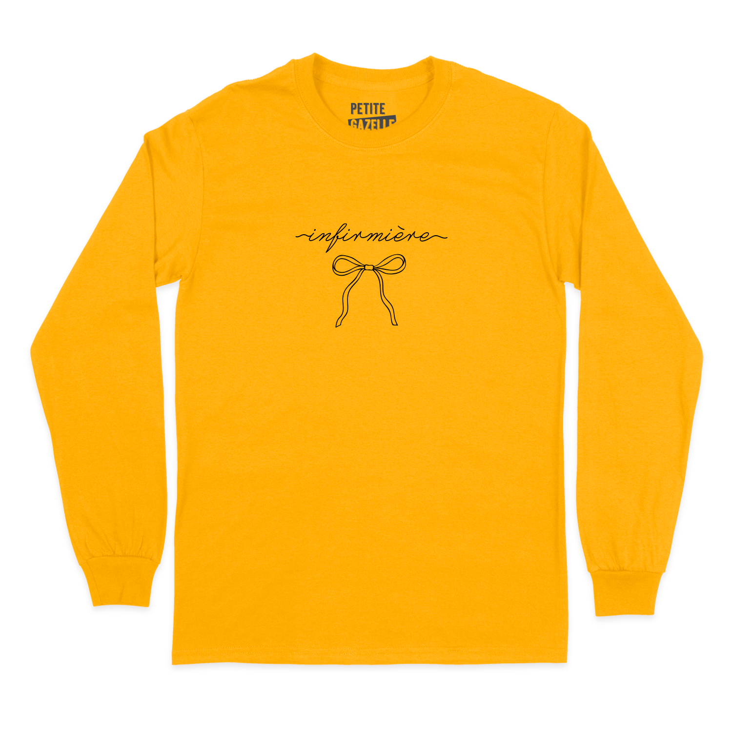 T-SHIRT À MANCHES LONGUES | Infirmière Ruban