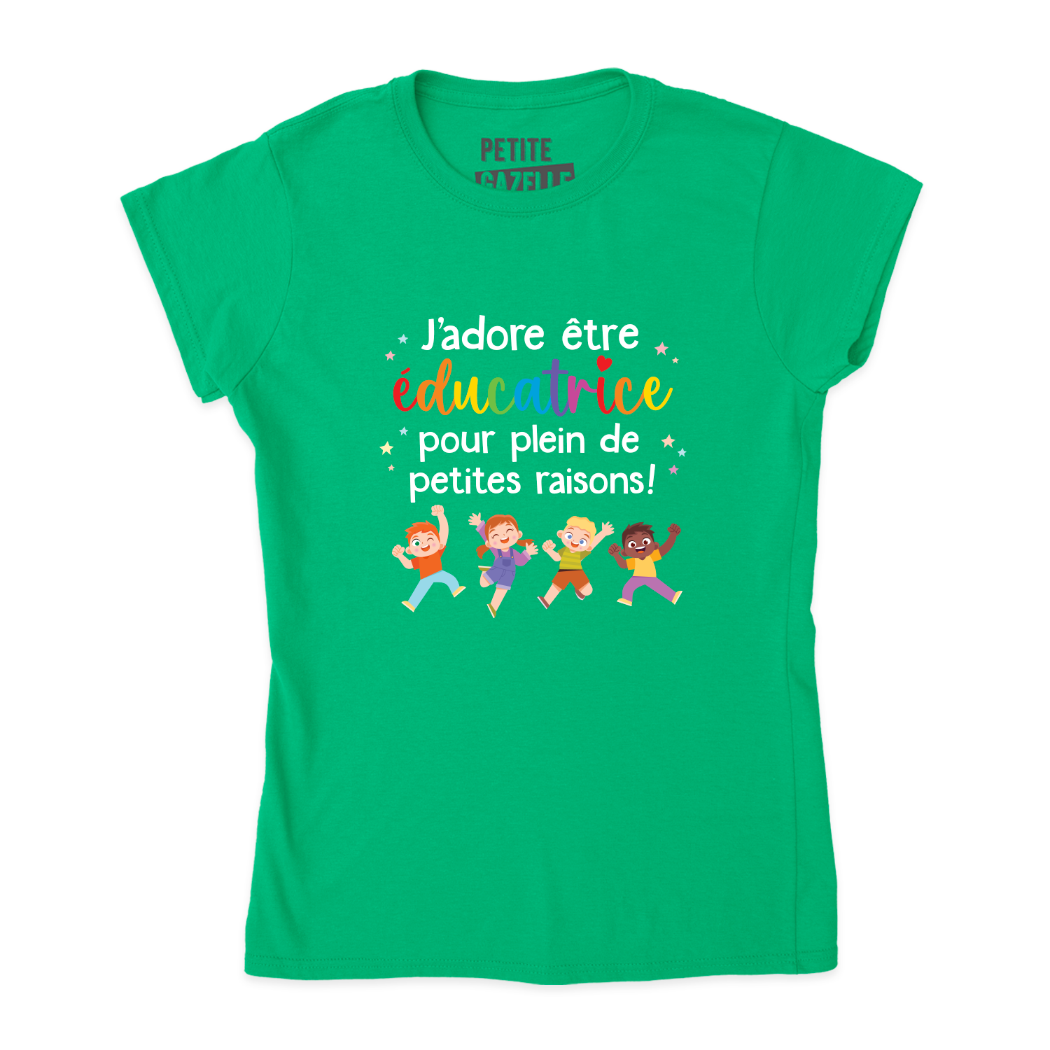 TSHIRT AJUSTÉ | J'adore être éducatrice