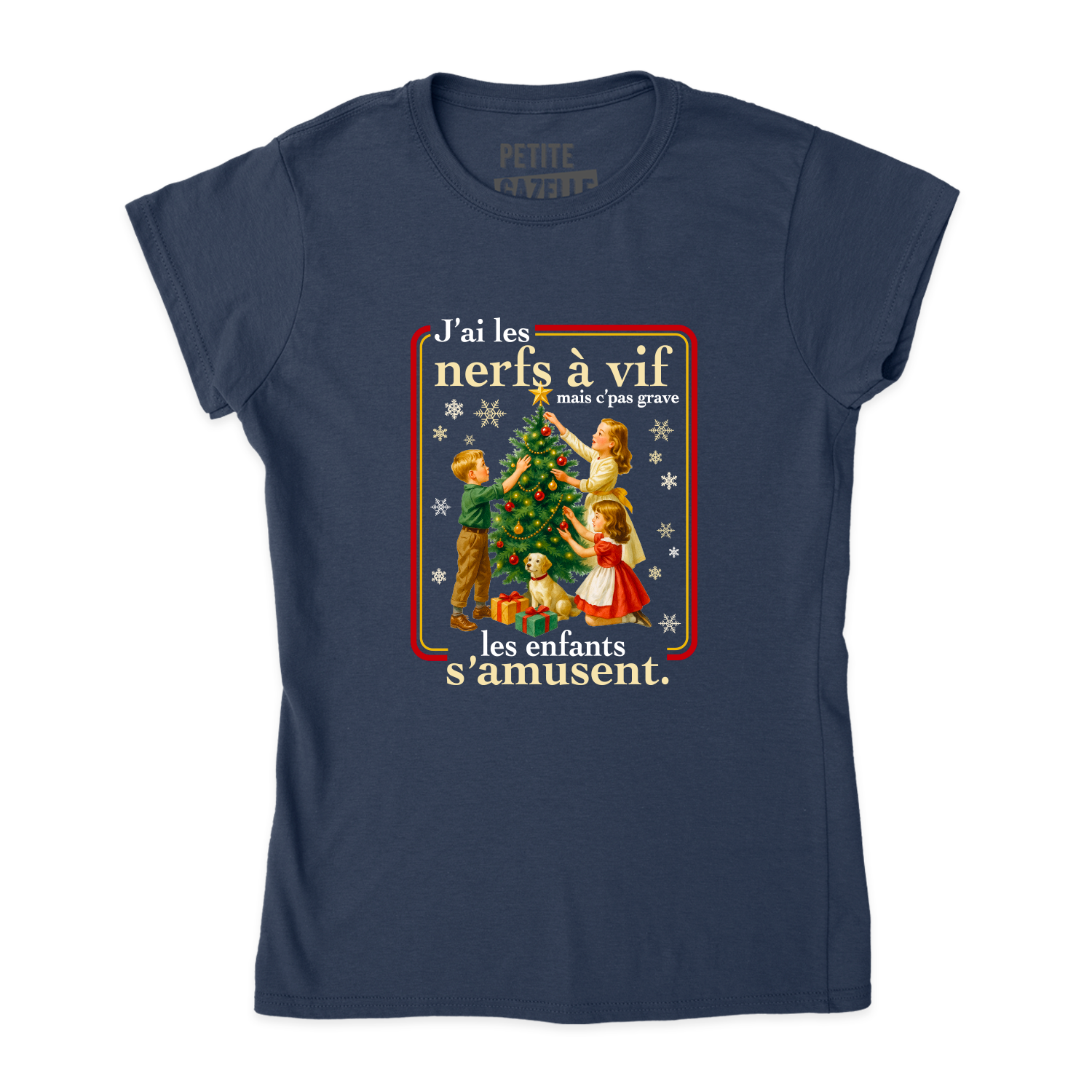 TSHIRT AJUSTÉ | J'ai les nerfs à vif