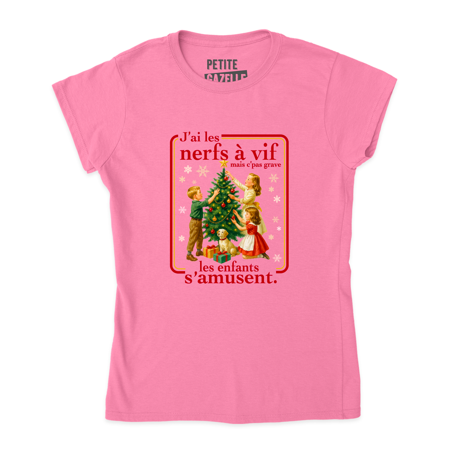 TSHIRT AJUSTÉ | J'ai les nerfs à vif