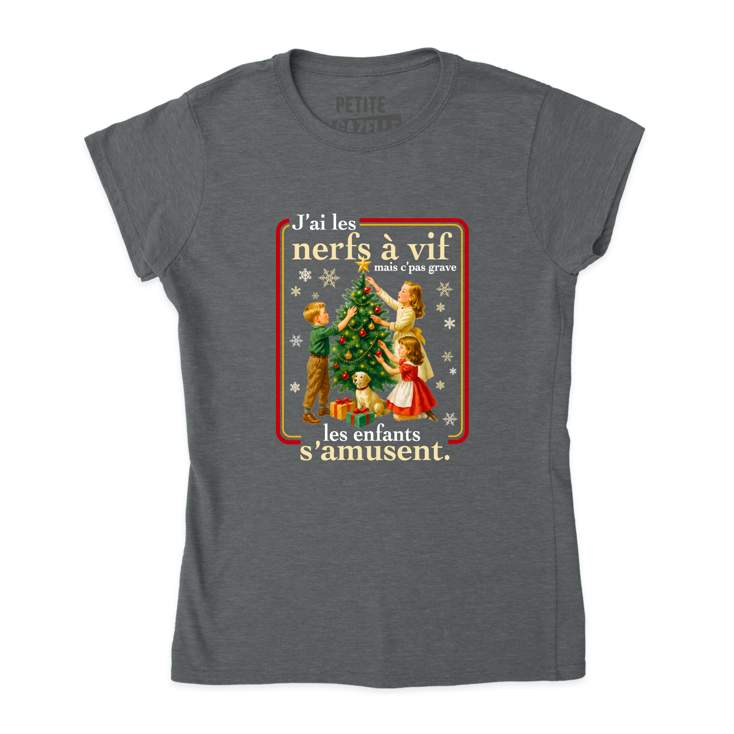 TSHIRT AJUSTÉ | J'ai les nerfs à vif