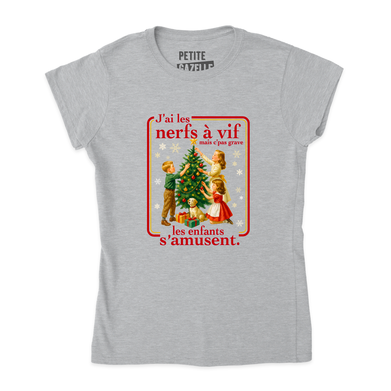 TSHIRT AJUSTÉ | J'ai les nerfs à vif