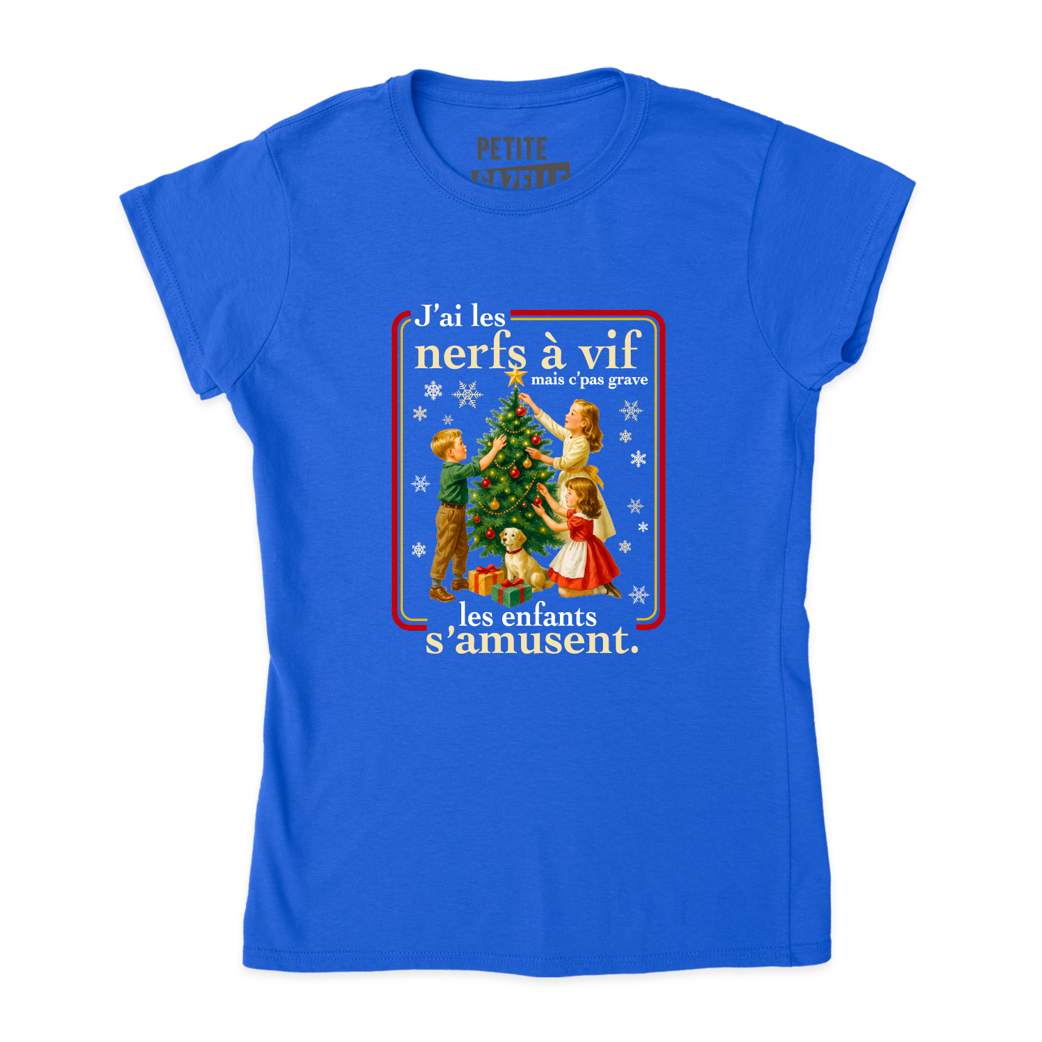 TSHIRT AJUSTÉ | J'ai les nerfs à vif