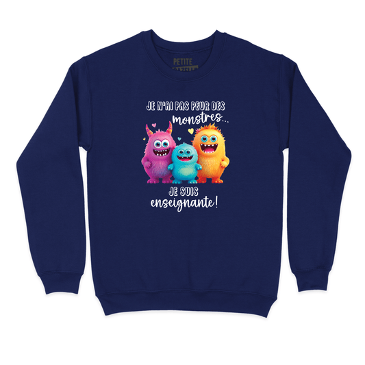 COTON OUATÉ | Je n'ai pas peur des monstres... Je suis enseignante ! - Coton Ouaté - Petite Gazelle Atelier