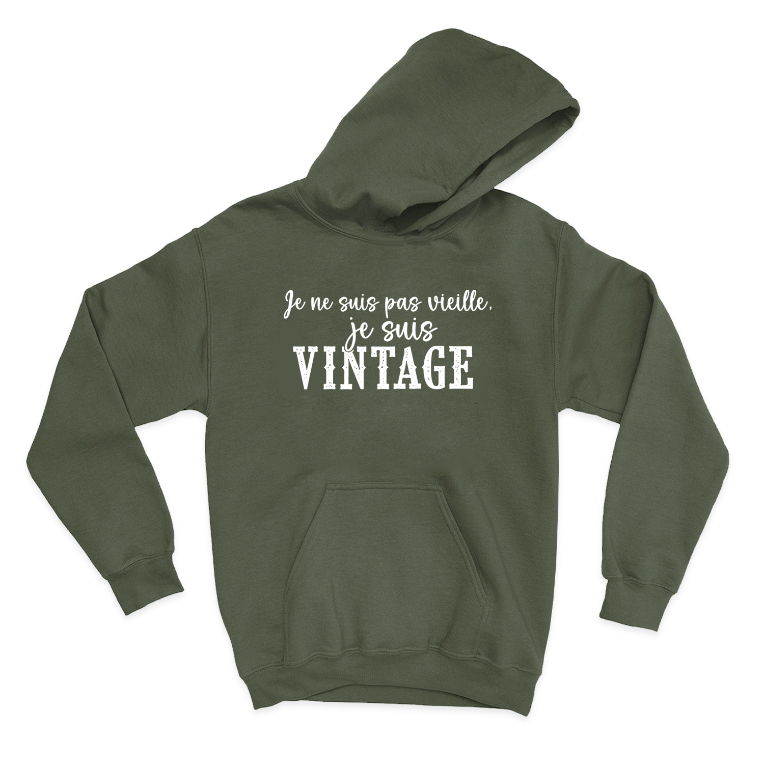 HOODIE | Je ne suis pas vieille, je suis vintage