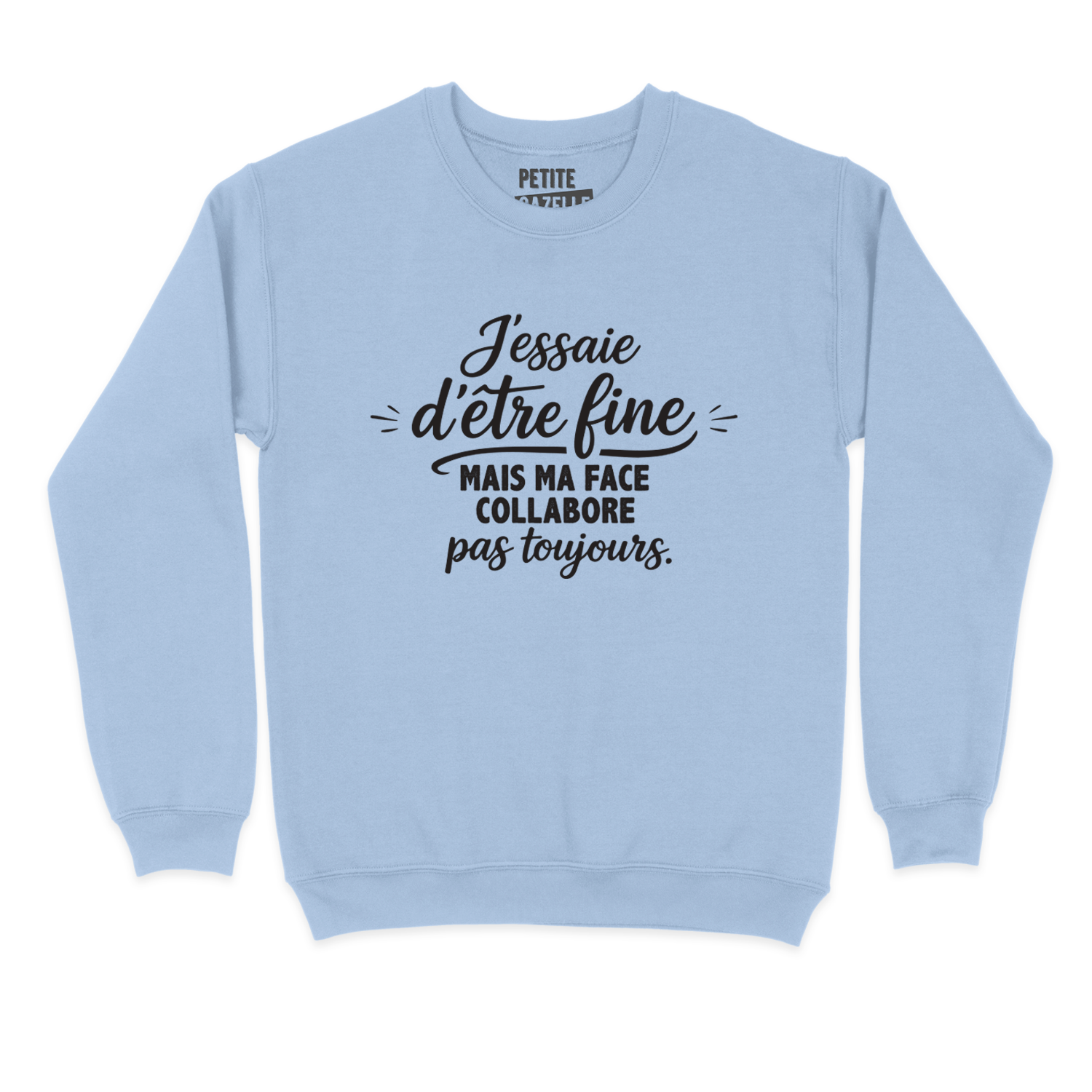 COTON OUATÉ | J'essaie d'être fine mais ma face collabore pas toujours.