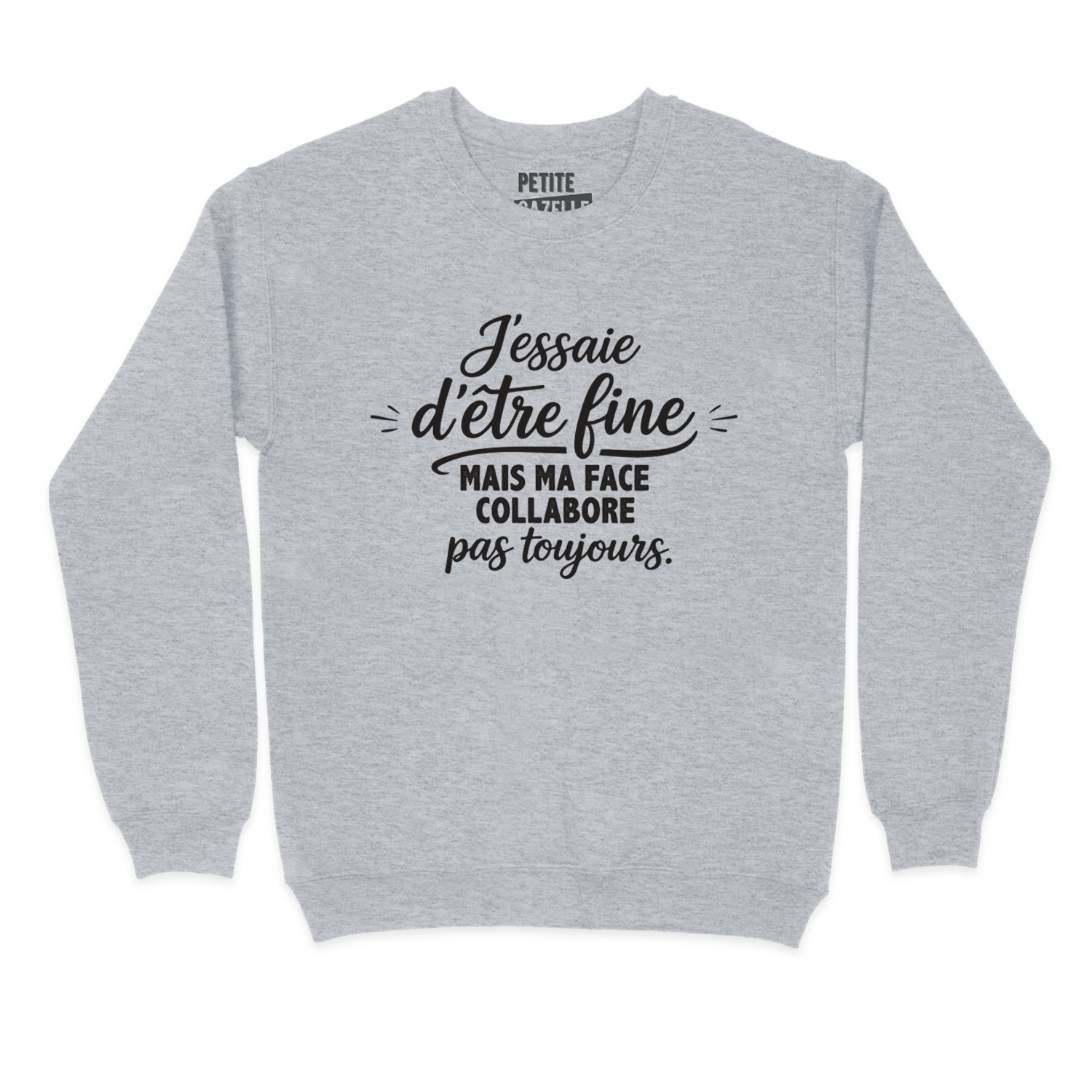 COTON OUATÉ | J'essaie d'être fine mais ma face collabore pas toujours.