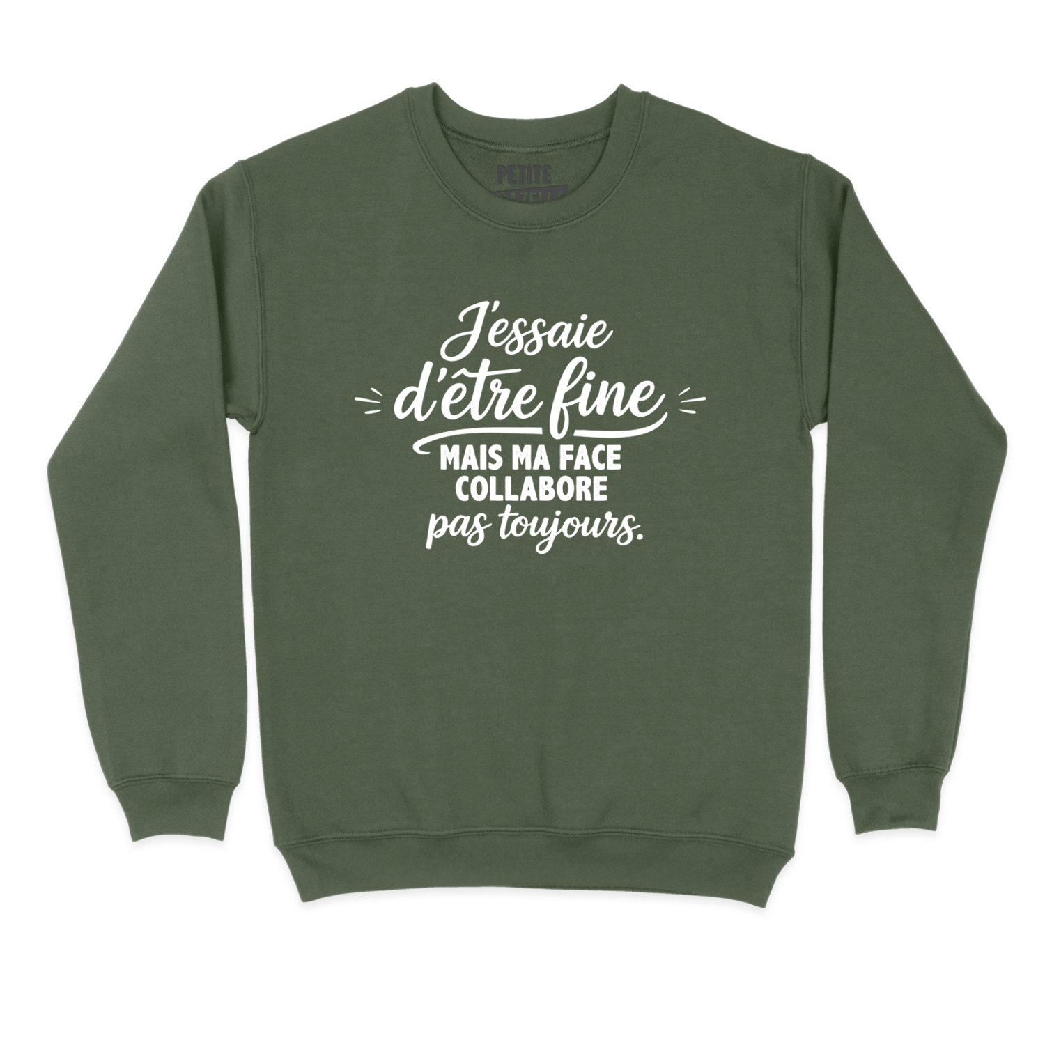 COTON OUATÉ | J'essaie d'être fine mais ma face collabore pas toujours.