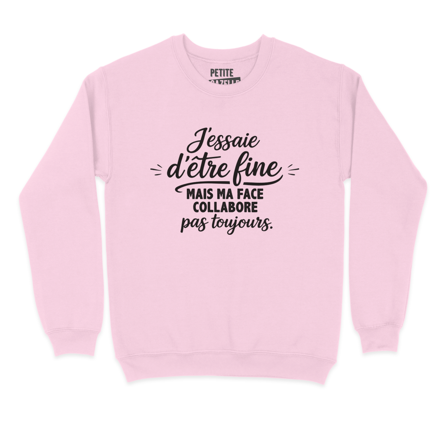 COTON OUATÉ | J'essaie d'être fine mais ma face collabore pas toujours.