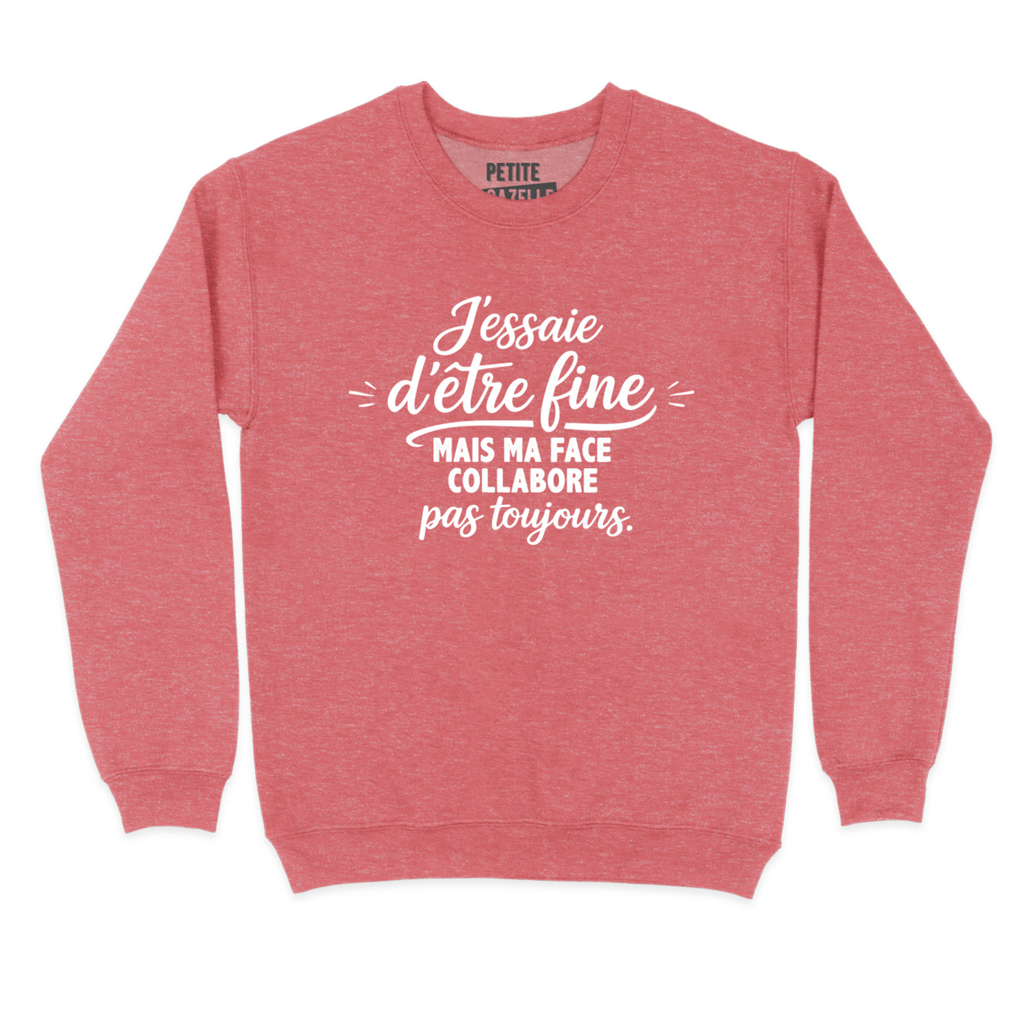 COTON OUATÉ | J'essaie d'être fine mais ma face collabore pas toujours.