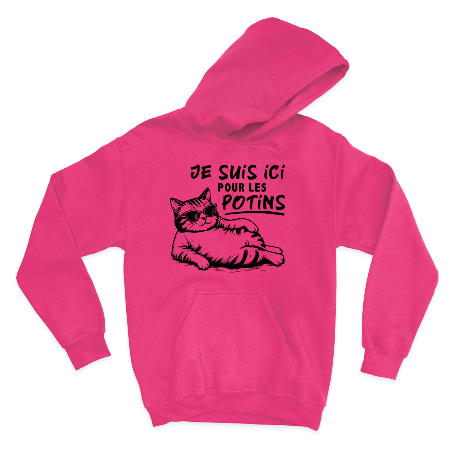 HOODIE | Je suis ici pour les potins