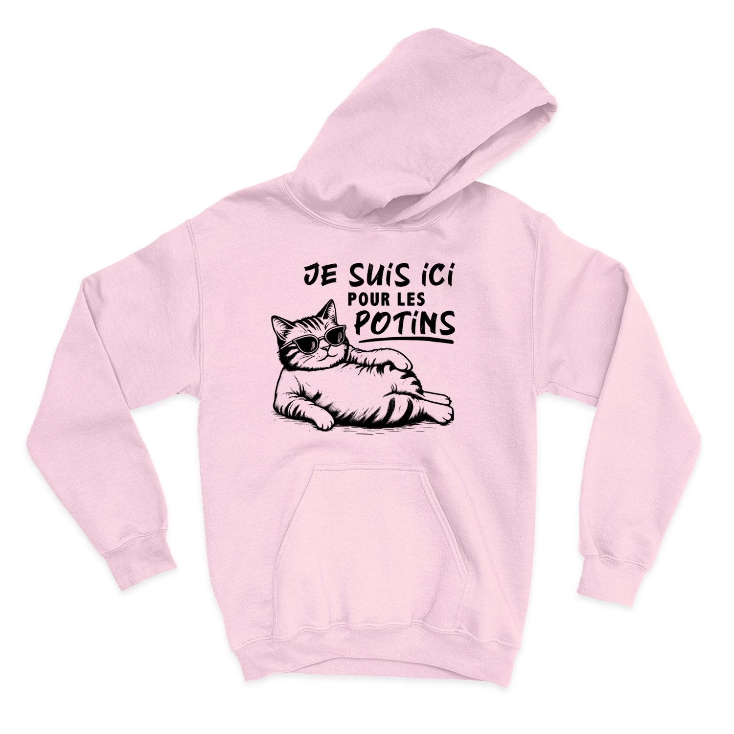 HOODIE | Je suis ici pour les potins