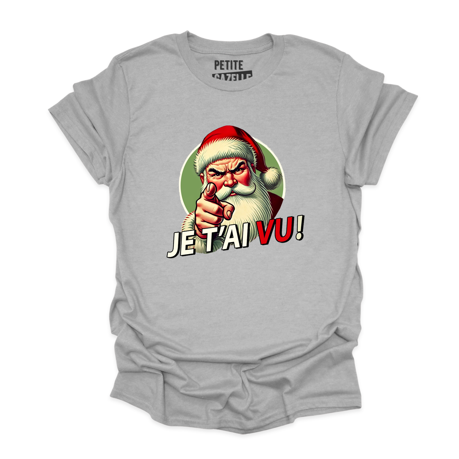 T-SHIRT COL ROND | Je t'ai vu !