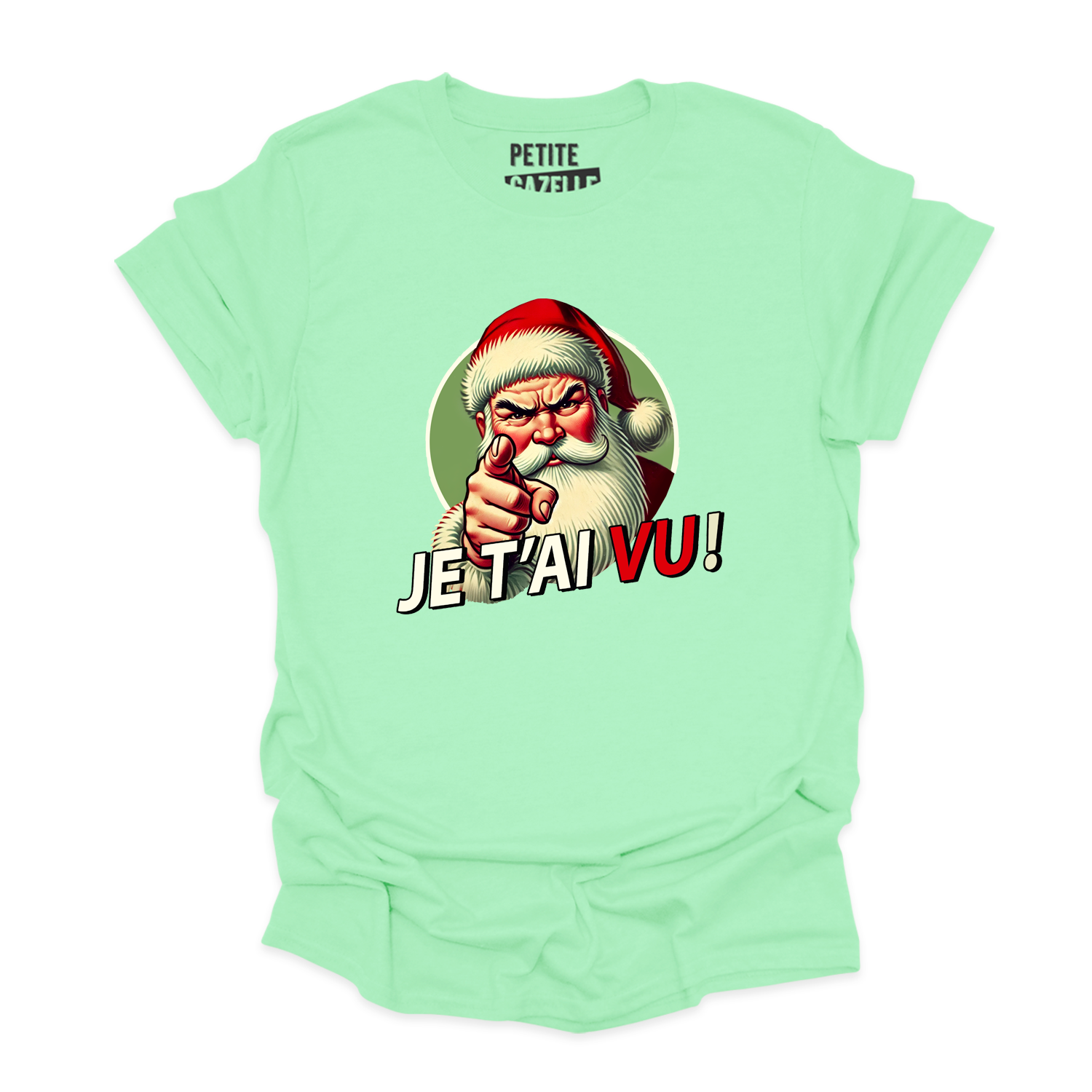 T-SHIRT COL ROND | Je t'ai vu !