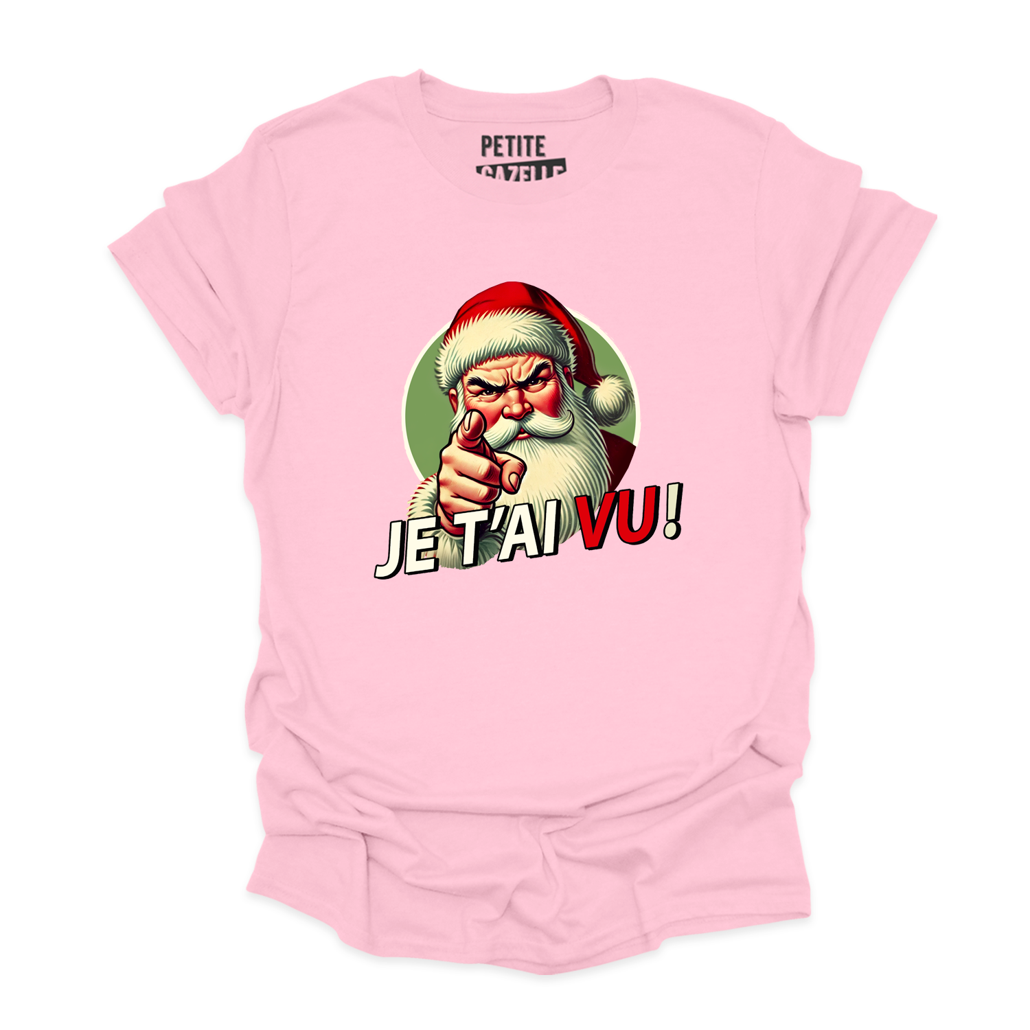 T-SHIRT COL ROND | Je t'ai vu !