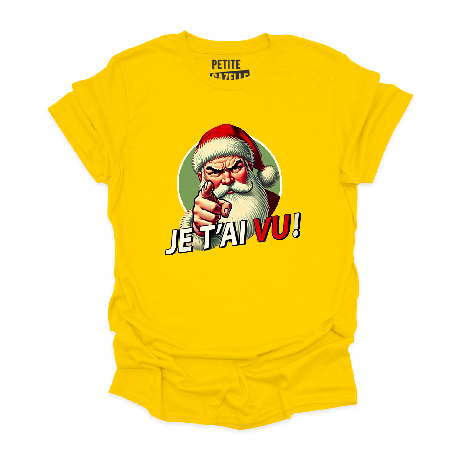 T-SHIRT COL ROND | Je t'ai vu !