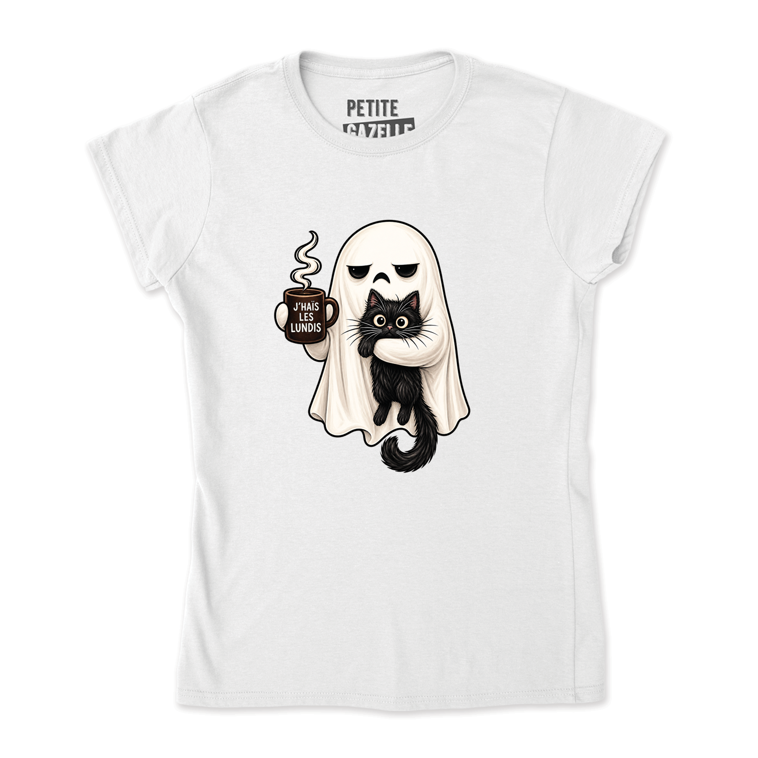 TSHIRT AJUSTÉ | J'haïs les lundis