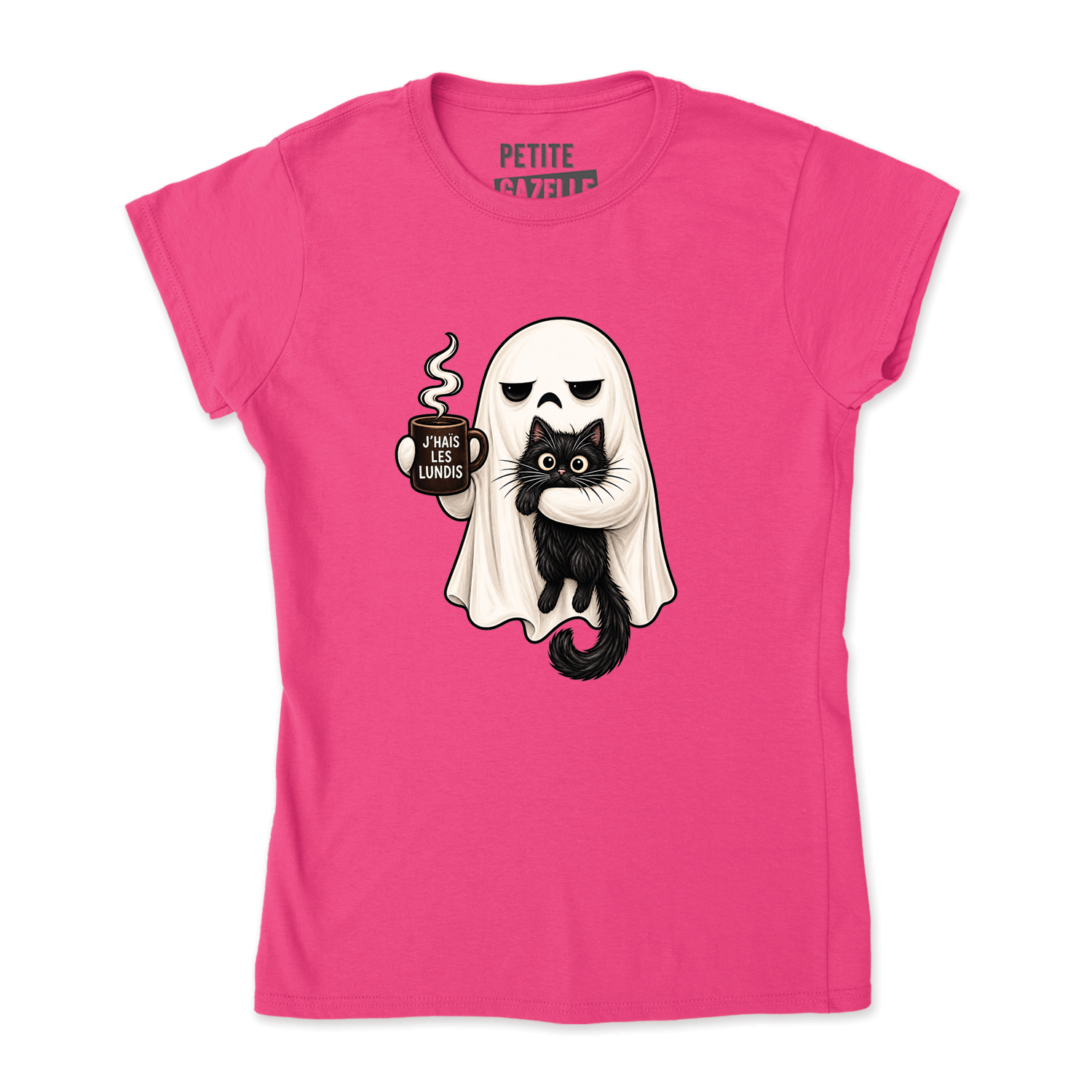 TSHIRT AJUSTÉ | J'haïs les lundis
