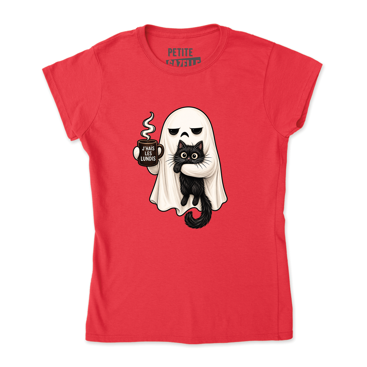 TSHIRT AJUSTÉ | J'haïs les lundis