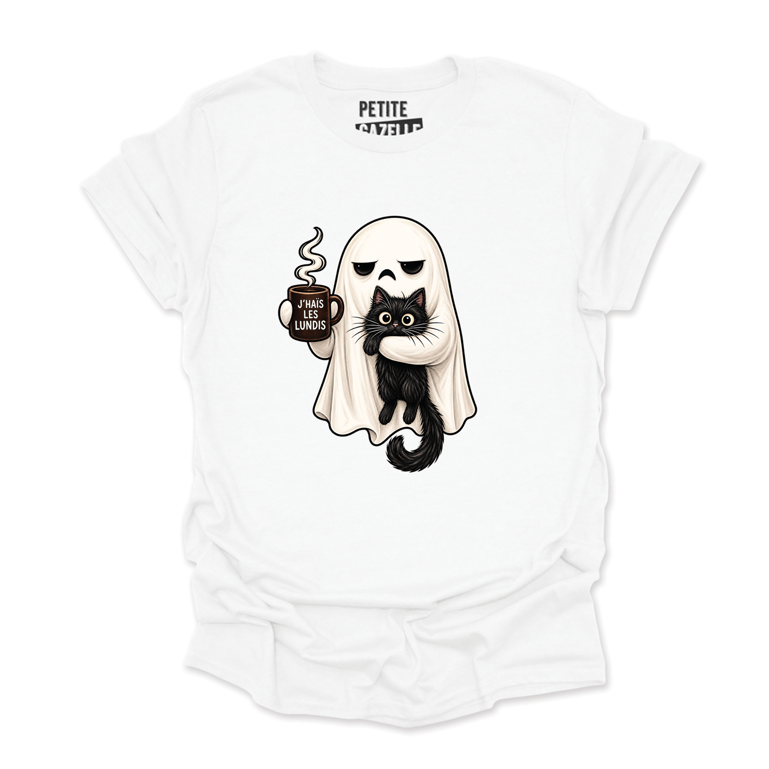 T-SHIRT COL ROND | J'haïs les lundis