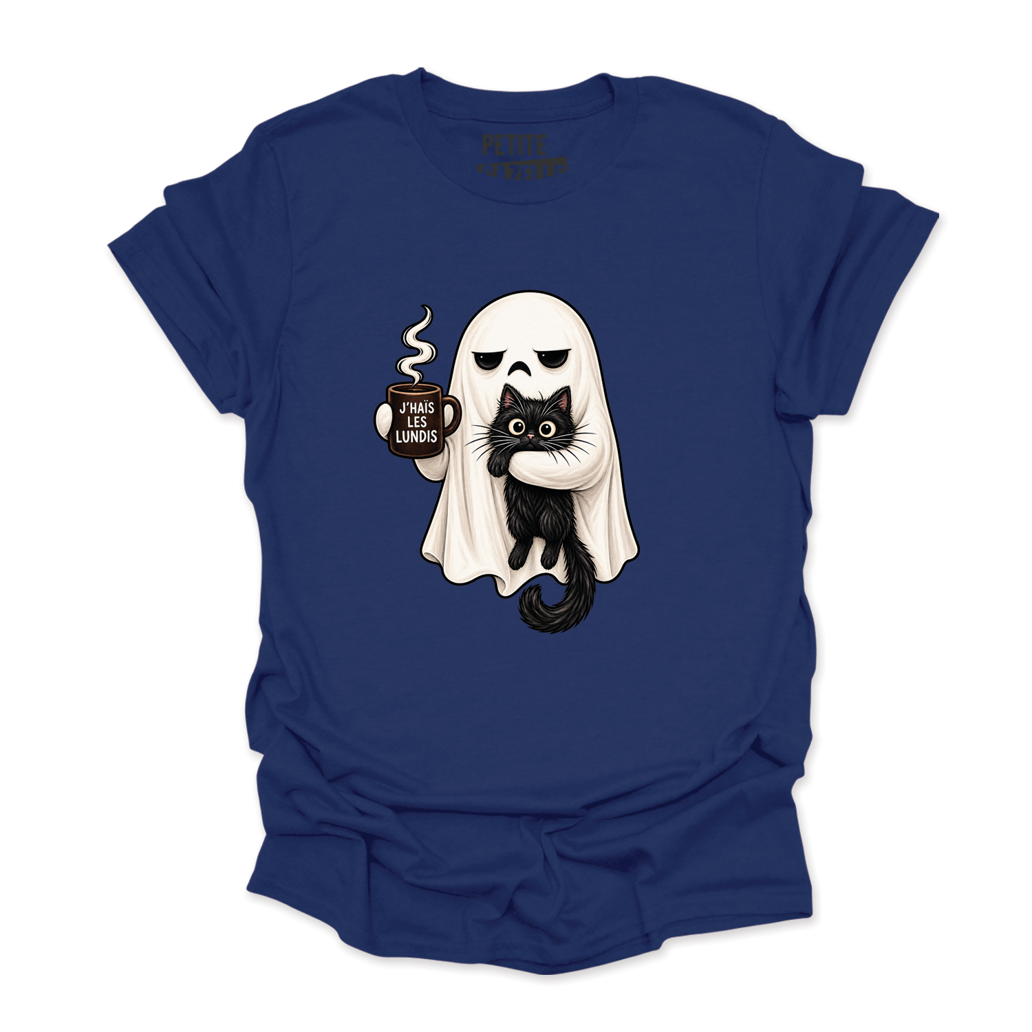 T-SHIRT COL ROND | J'haïs les lundis