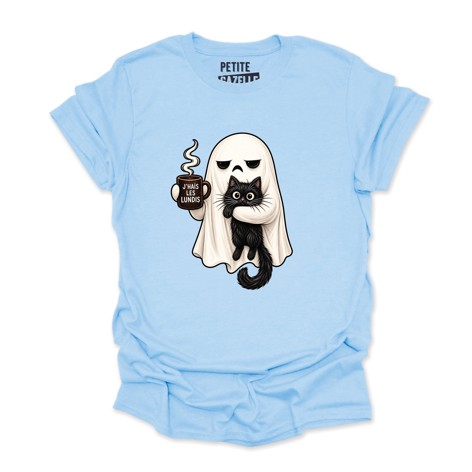 T-SHIRT COL ROND | J'haïs les lundis