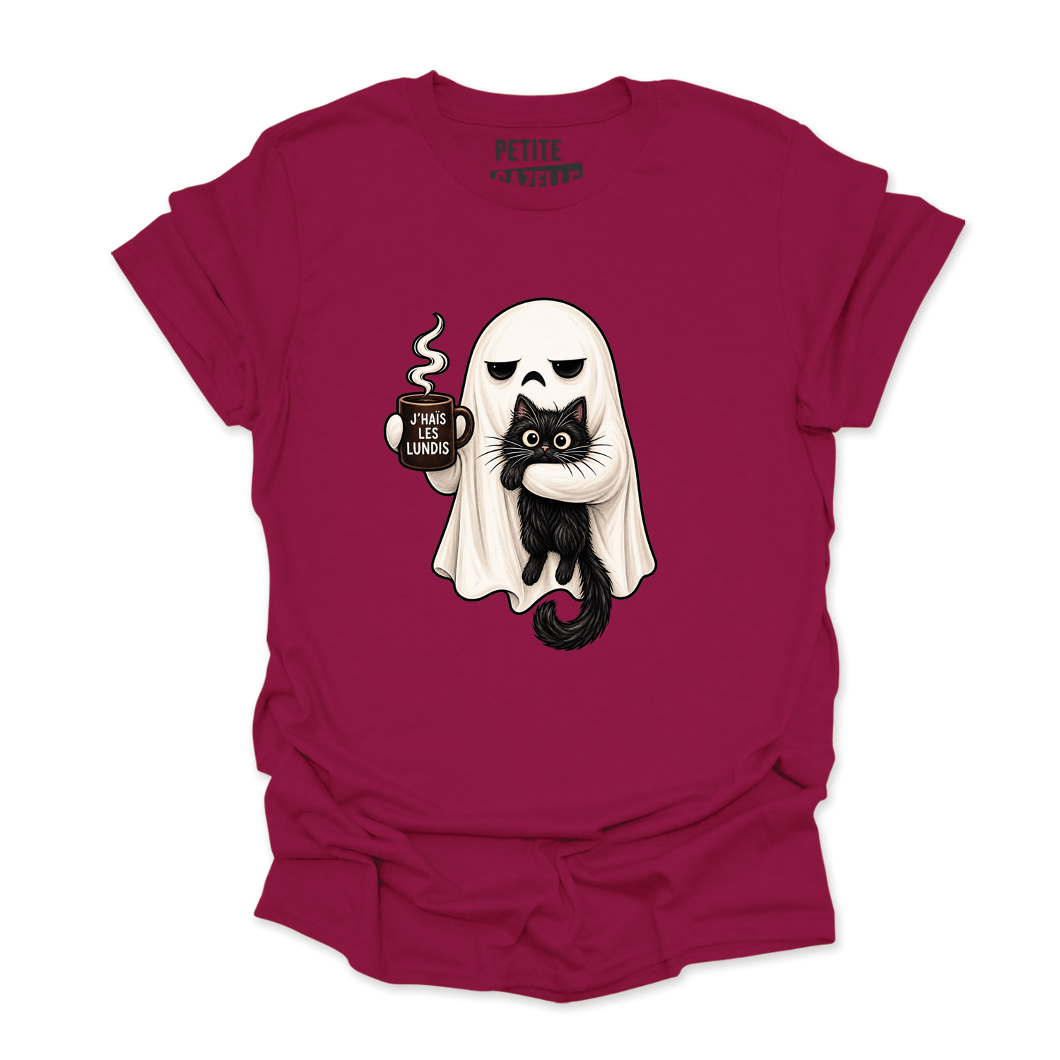T-SHIRT COL ROND | J'haïs les lundis