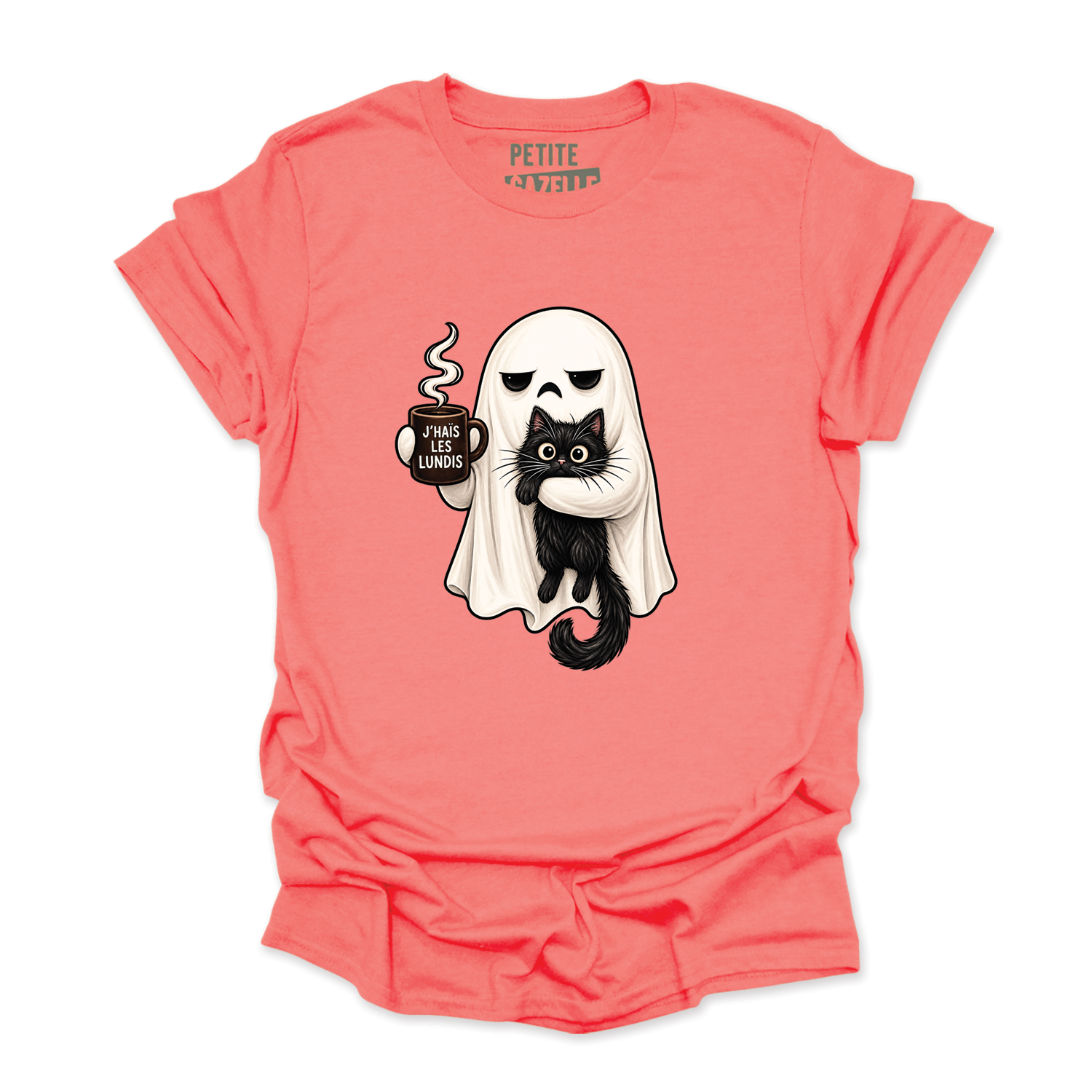 T-SHIRT COL ROND | J'haïs les lundis