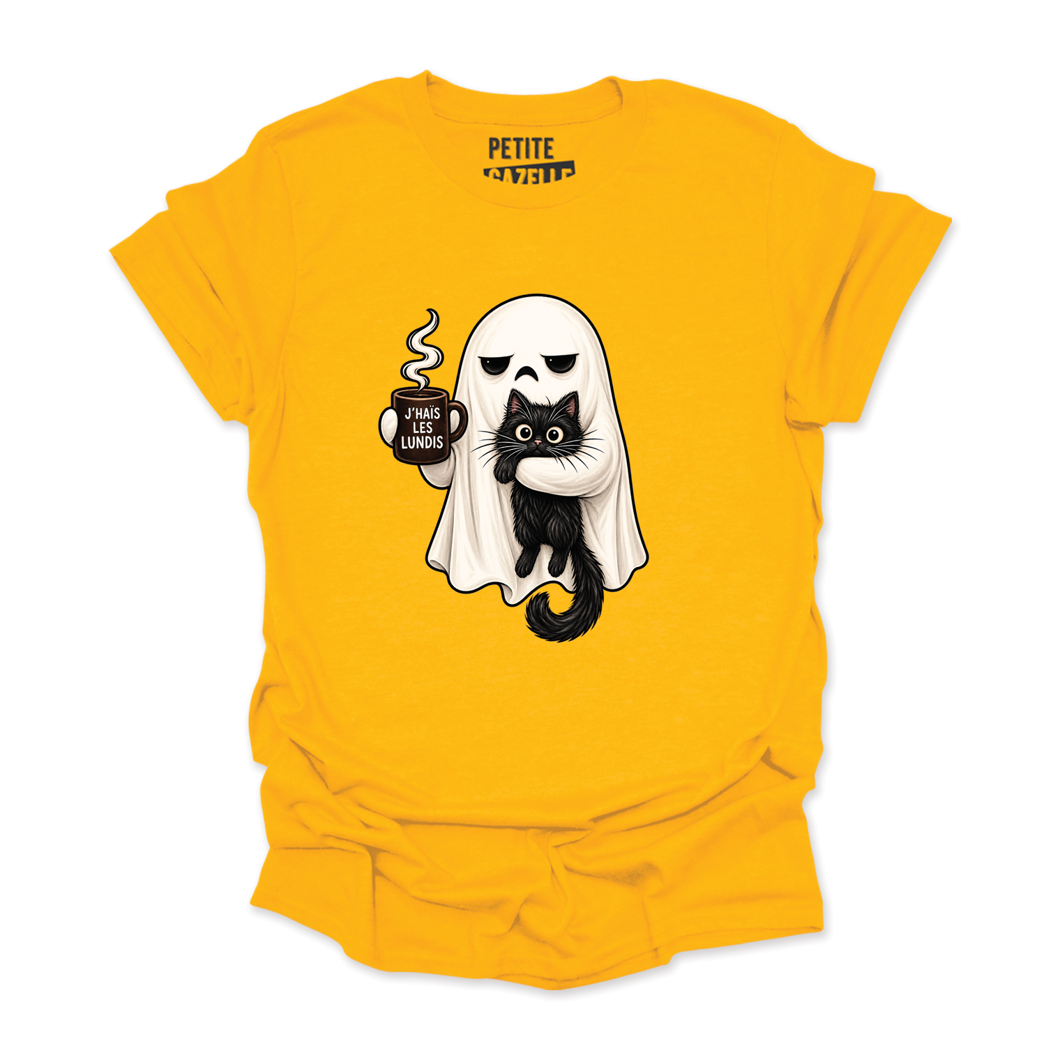 T-SHIRT COL ROND | J'haïs les lundis
