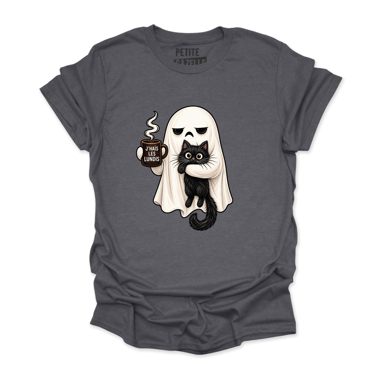 T-SHIRT COL ROND | J'haïs les lundis