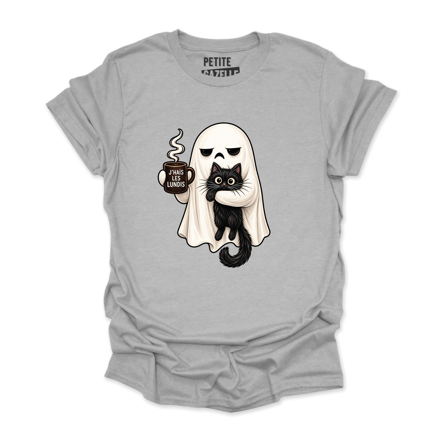 T-SHIRT COL ROND | J'haïs les lundis