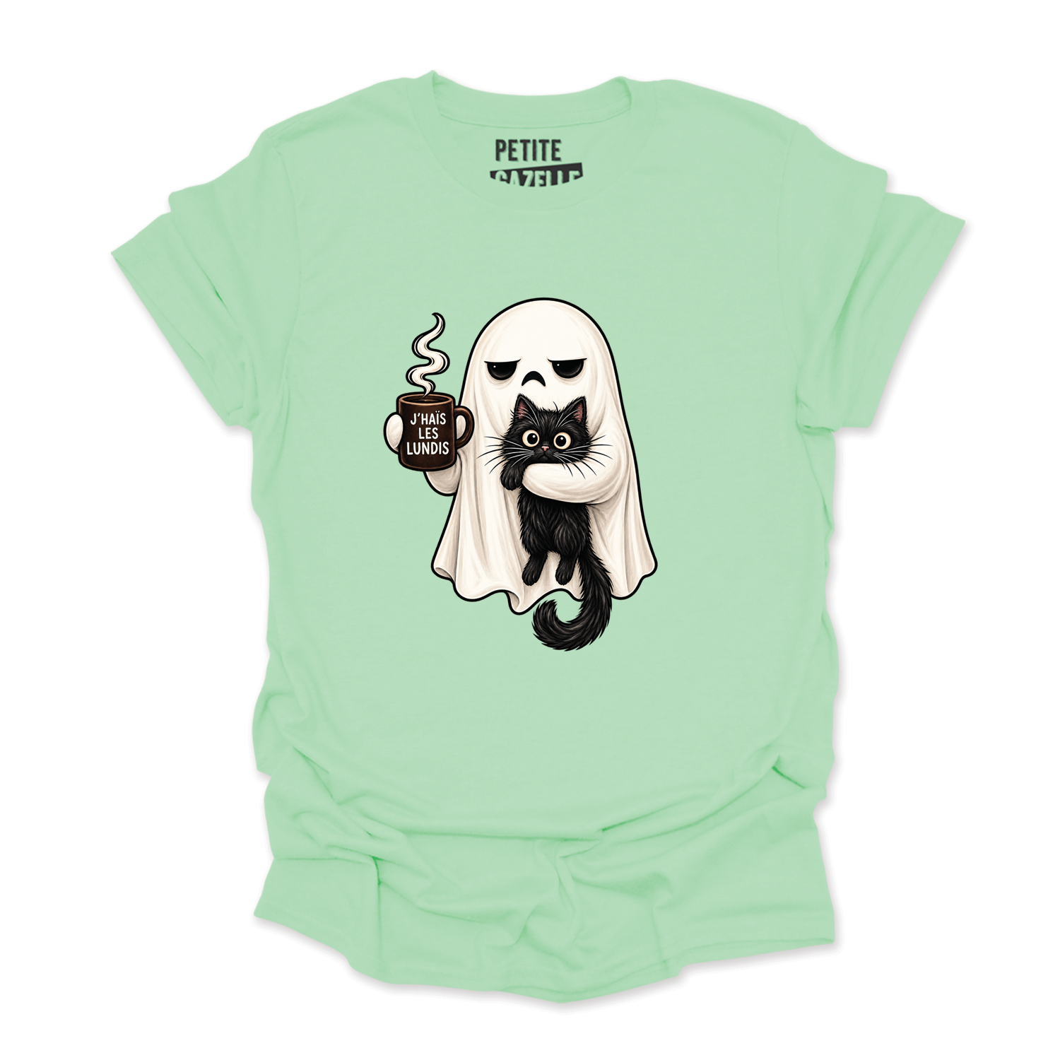 T-SHIRT COL ROND | J'haïs les lundis