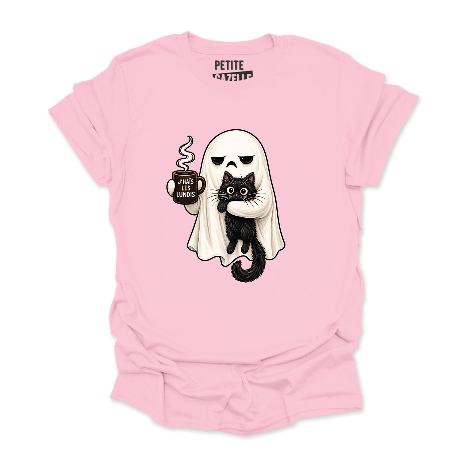 T-SHIRT COL ROND | J'haïs les lundis