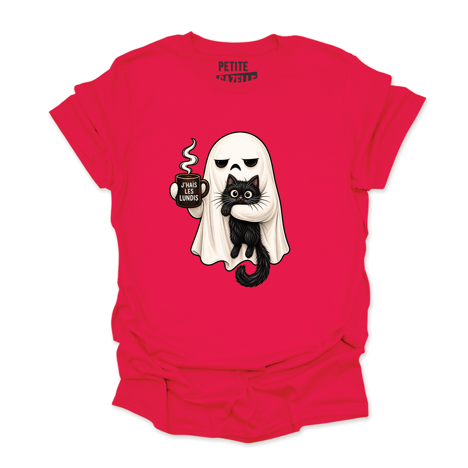 T-SHIRT COL ROND | J'haïs les lundis