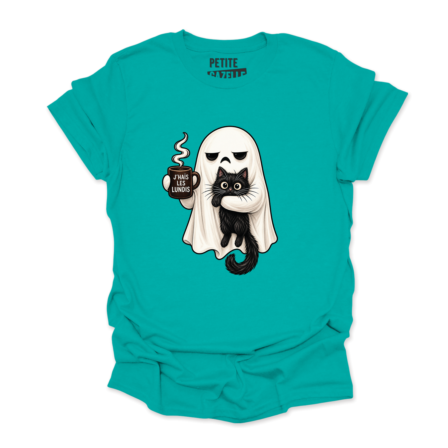 T-SHIRT COL ROND | J'haïs les lundis