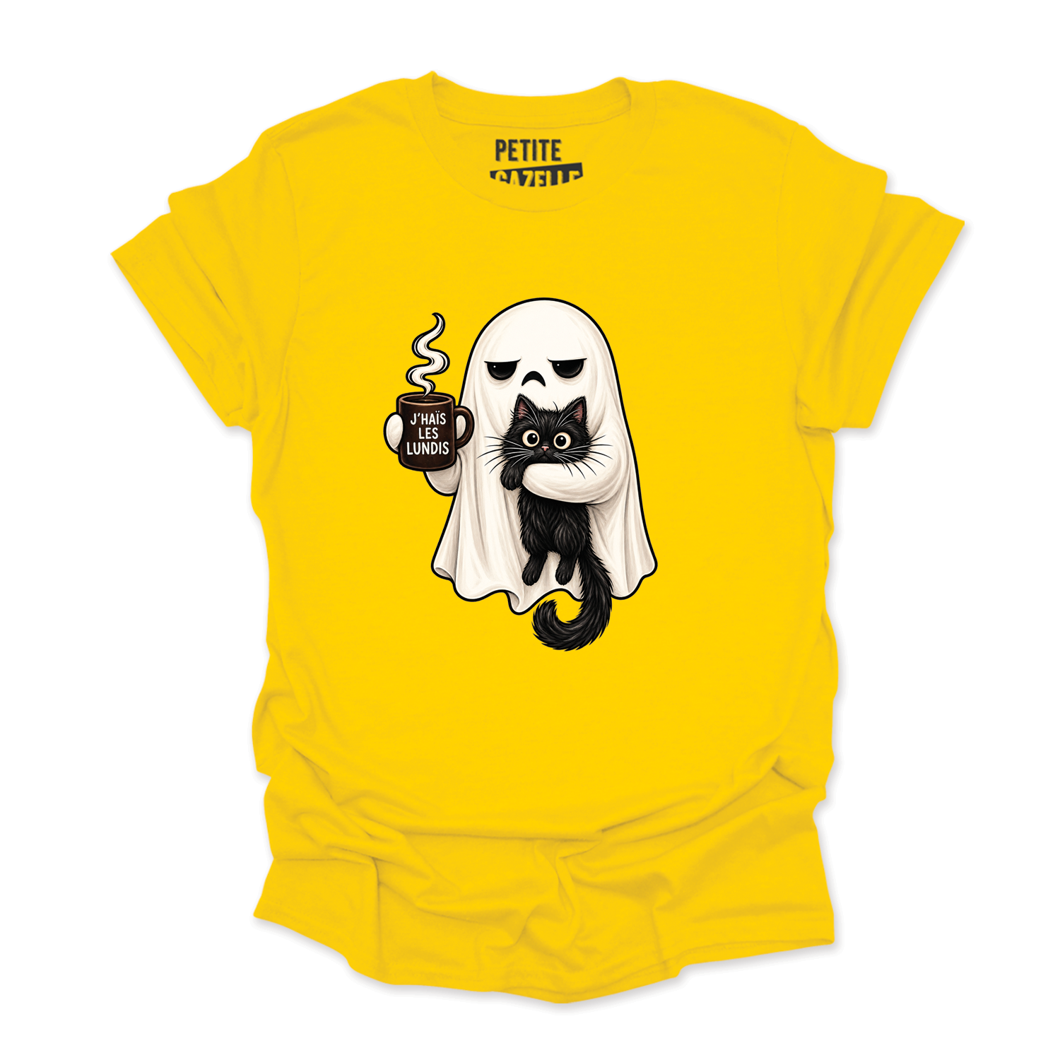 T-SHIRT COL ROND | J'haïs les lundis