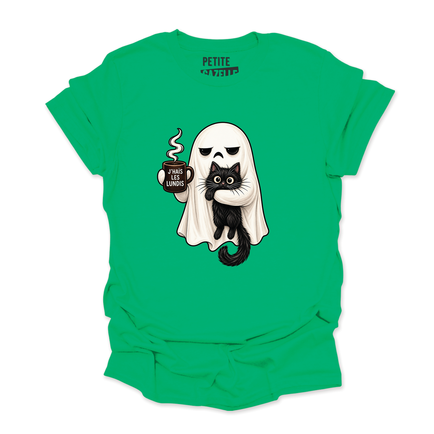T-SHIRT COL ROND | J'haïs les lundis