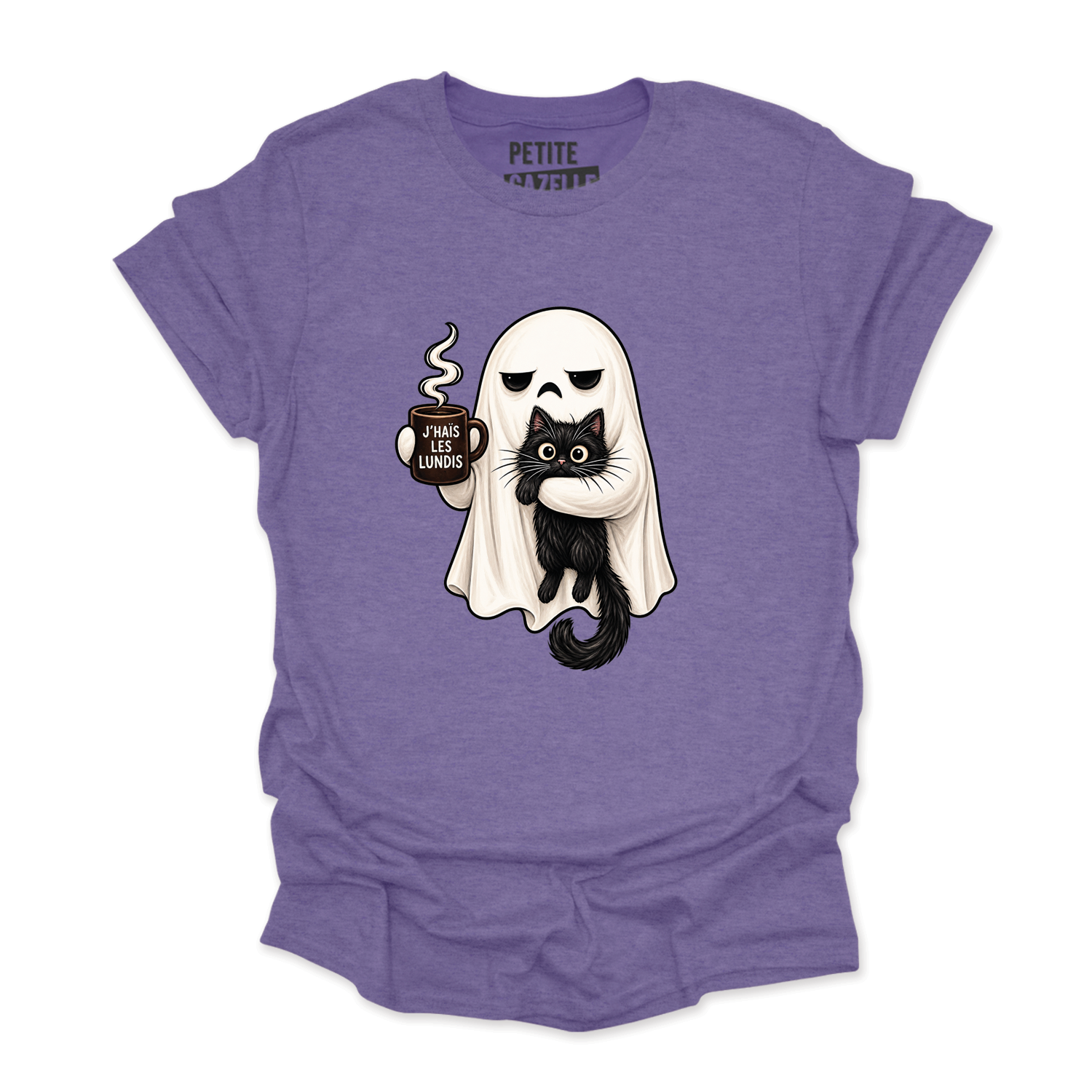 T-SHIRT COL ROND | J'haïs les lundis