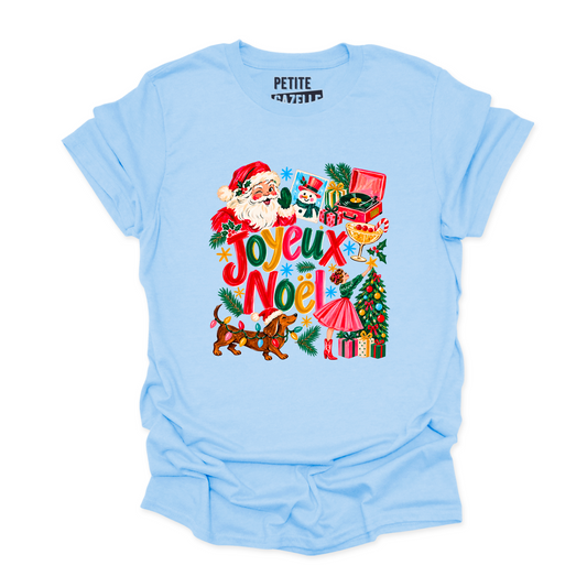 T-SHIRT COL ROND | Joyeux Noël Vintage