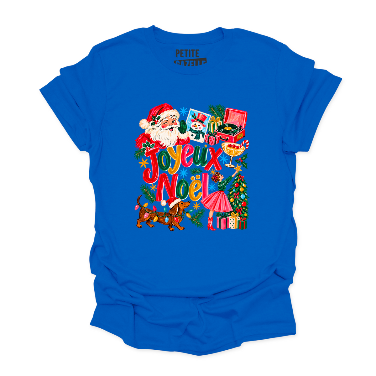 T-SHIRT COL ROND | Joyeux Noël Vintage