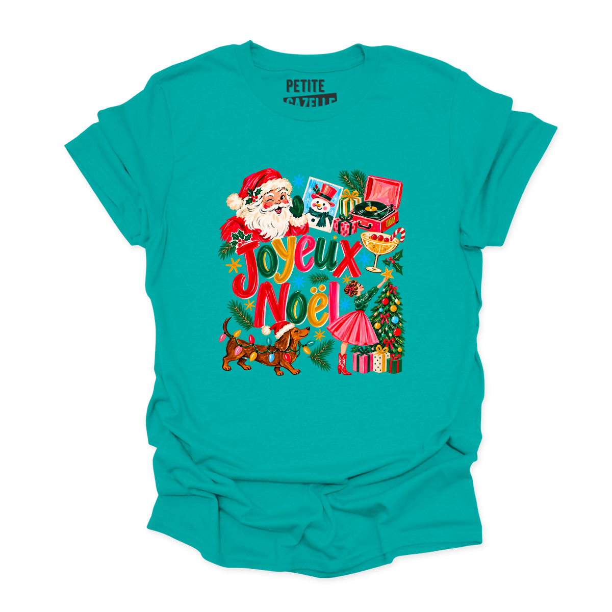 T-SHIRT COL ROND | Joyeux Noël Vintage